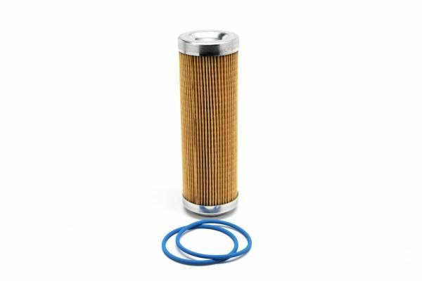 Fuelab 10 Micron Paper Replacement Element 5 Inch with 2 O Rings and Instructions - 71805