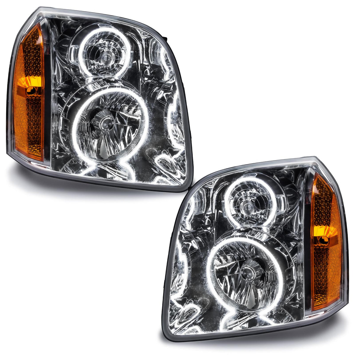 Oracle Lighting Smd Pre-Assembled Headlights, White (2007-2013 Yukon) - 7182-001