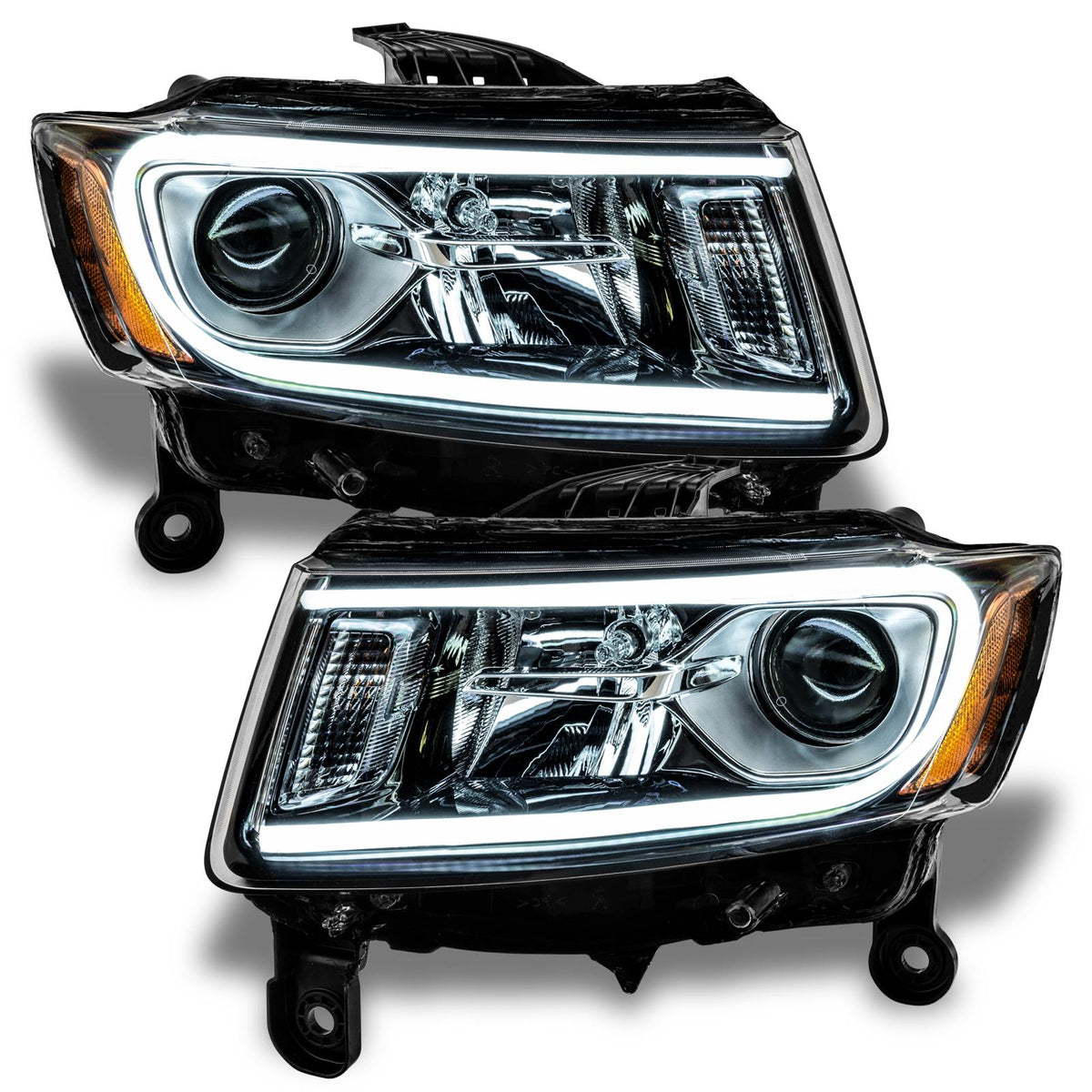 Oracle Lighting Smd Pre-Assembled Headlights, Non-Hid, White (2014-2015 Grand Cherokee) - 7186-001
