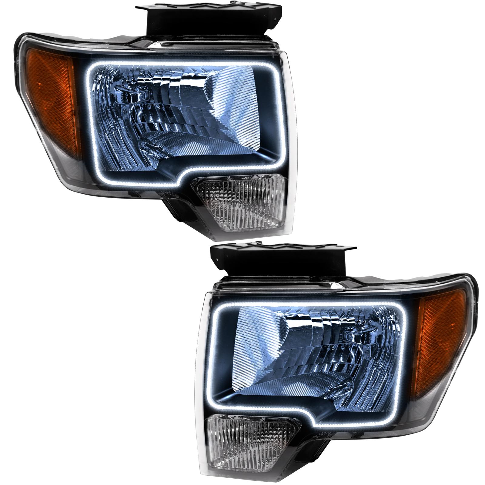 Oracle Lighting Led Pre-Assembled Headlights, White (2009-2014 F-150) - 7187-001
