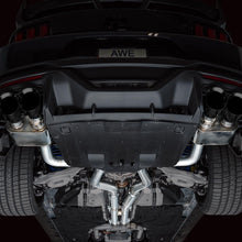AWE SwitchPath Catback Exhaust - Quad Diamond Black Tips (2024-2026 Mustang Dark Horse) - 3025-43375