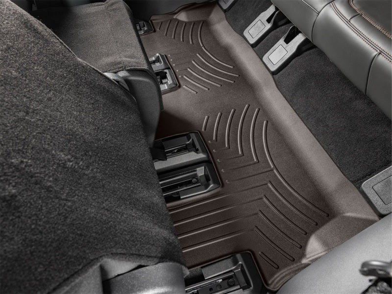 WeatherTech 25-26 Ford Expedition 2nd Row Rear FloorLiner 2pc - Black