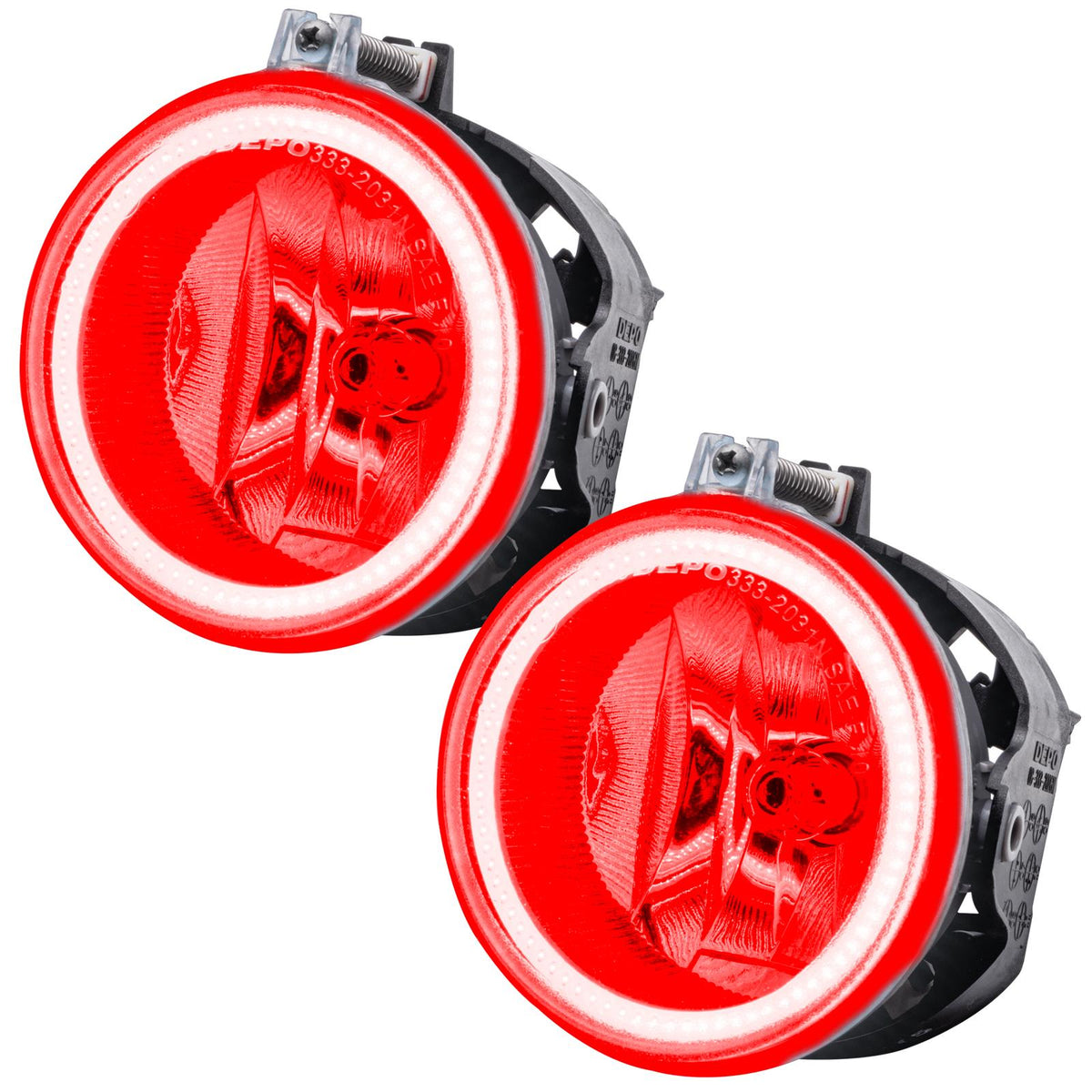 Oracle Lighting Smd Fog Lights, Red (2010-2010 Charger) - 7196-003