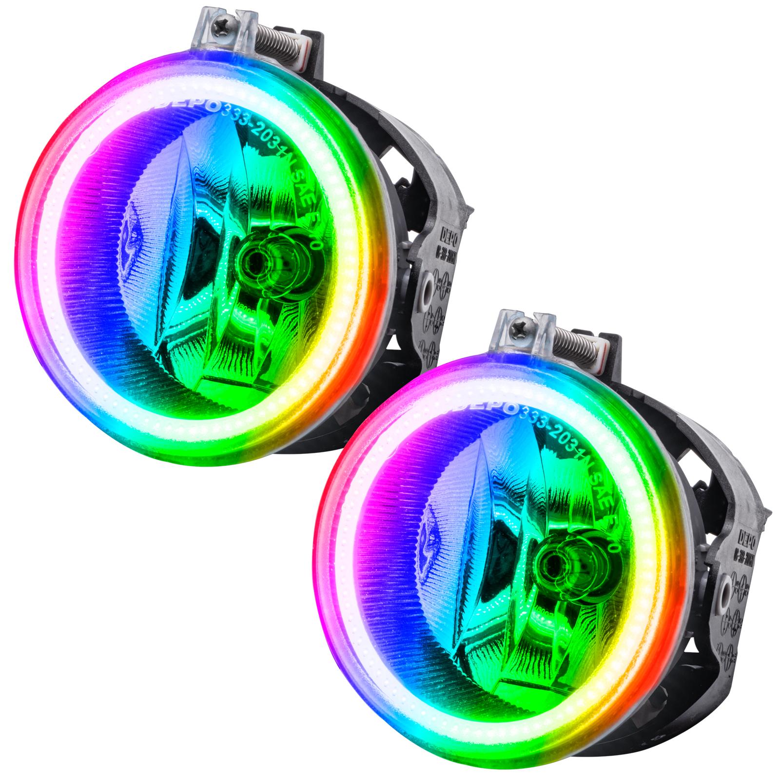 Oracle Lighting Smd Fog Lights, Colorshift (2010-2010 Charger) - 7196-333