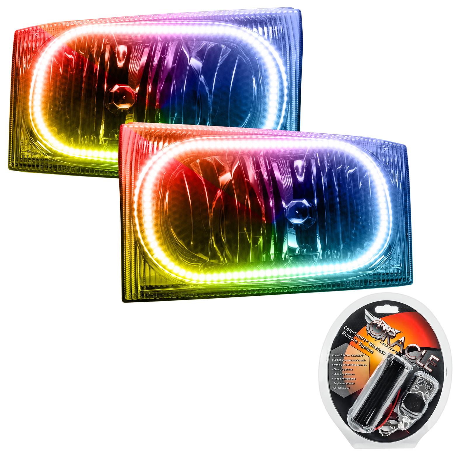 Oracle Lighting Led Pre-Assembled Headlights, Colorshift (1999-2004 F-250, F-250 Super Duty) - 7199-330