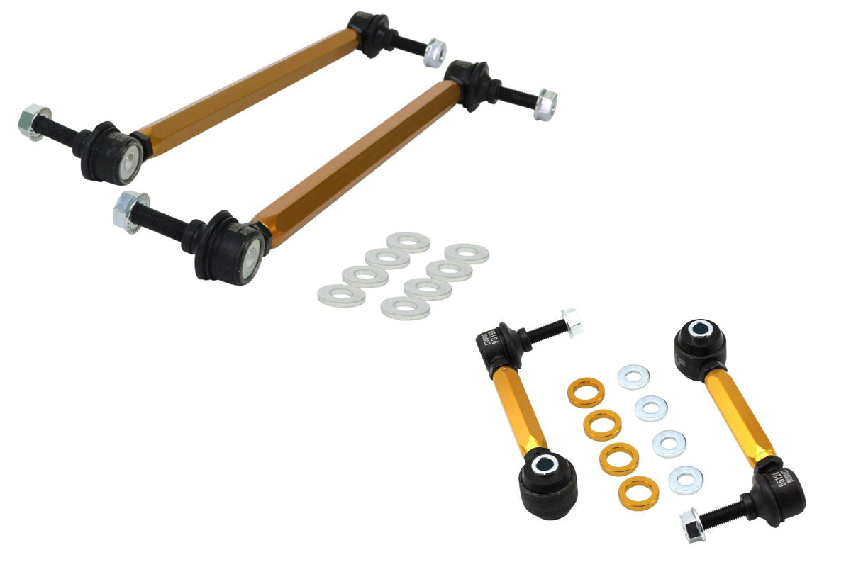 Whiteline Performance Adjustable Sway Bar Vehicle Link Kit (2012-2019 BMW Fitments) - KLC282