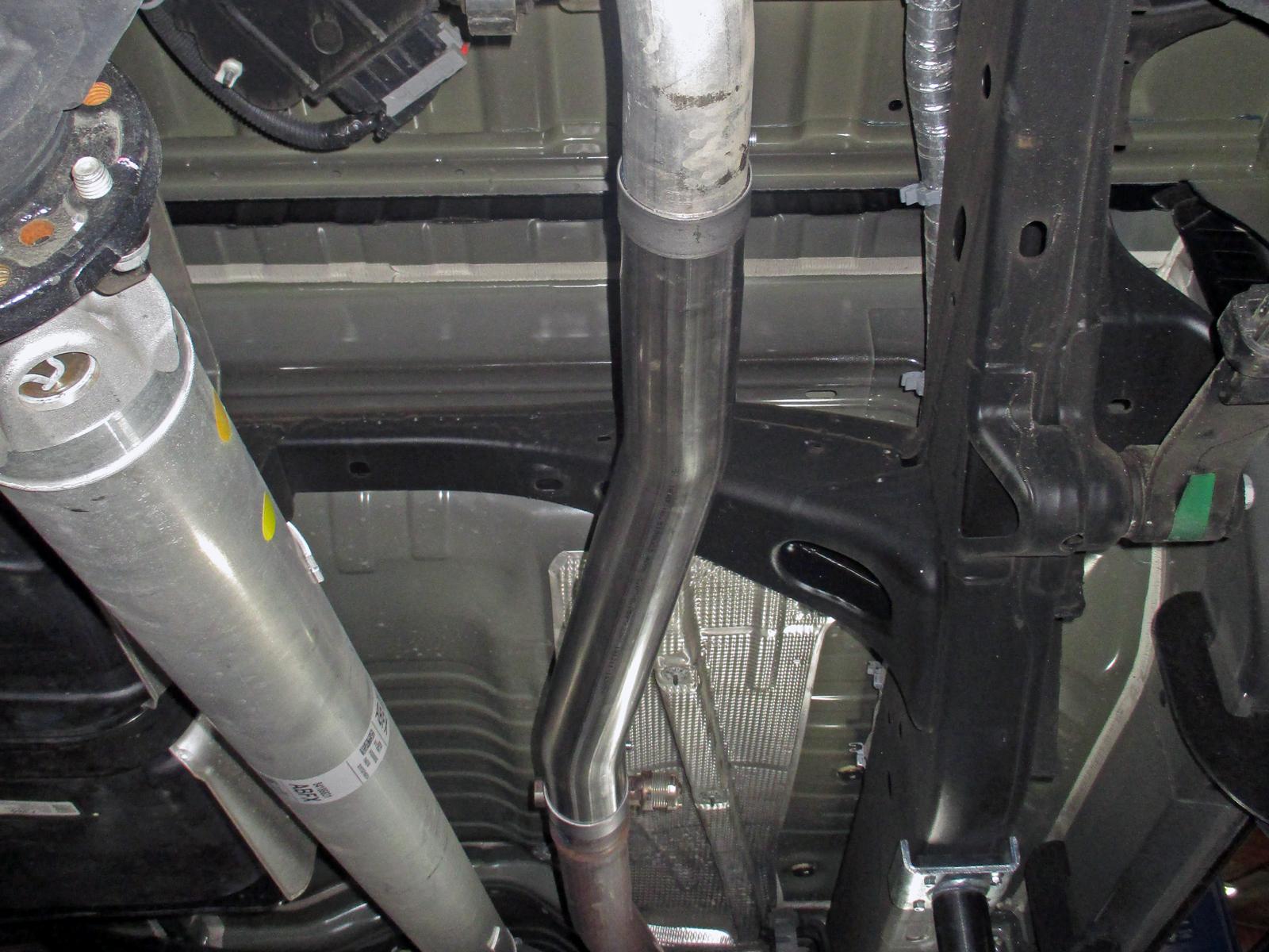 AFE Apollo GT Series 409 Stainless Steel Muffler Delete Pipe (GM Silverado/Sierra 1500 19-20 V8-5.3L) - 49C44121NM