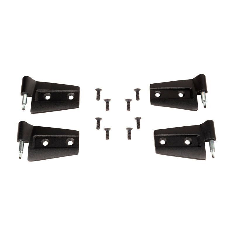 Rugged Ridge Door Hinge Kit 4 Piece; 07-18 Jeep Wrangler Jk 2 Door - 11202.31