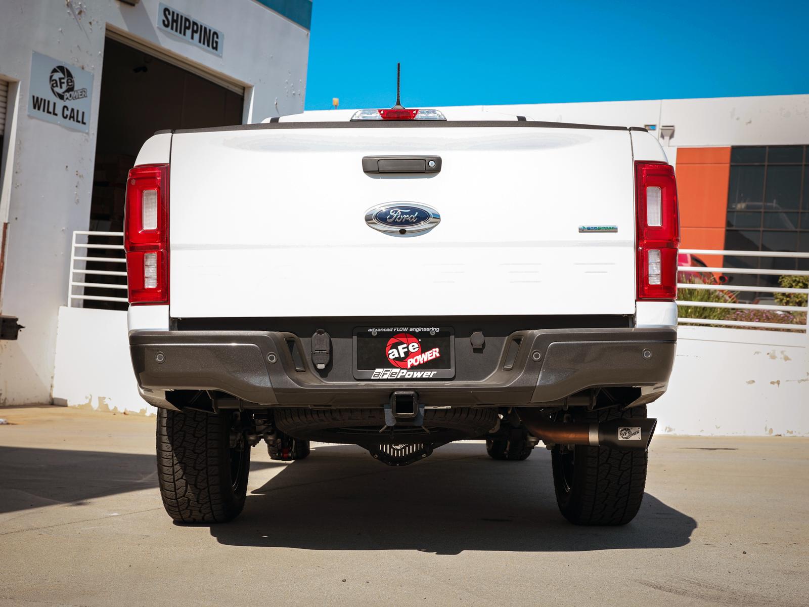 aFe 49-43114-B Apollo GT Series 3" 409 Stainless Steel Axle-Back Exhaust System (Black Tips) 2019 Ranger