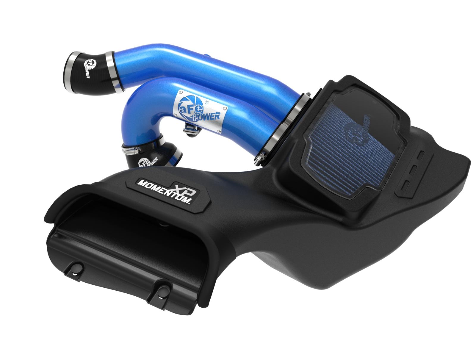 AFE Momentum XP Cold Air Intake System w/ Pro 5R Filter Blue (2021-2024 Expedition , F-150 Raptor, F-150 , Navigator) - 50-30072RL