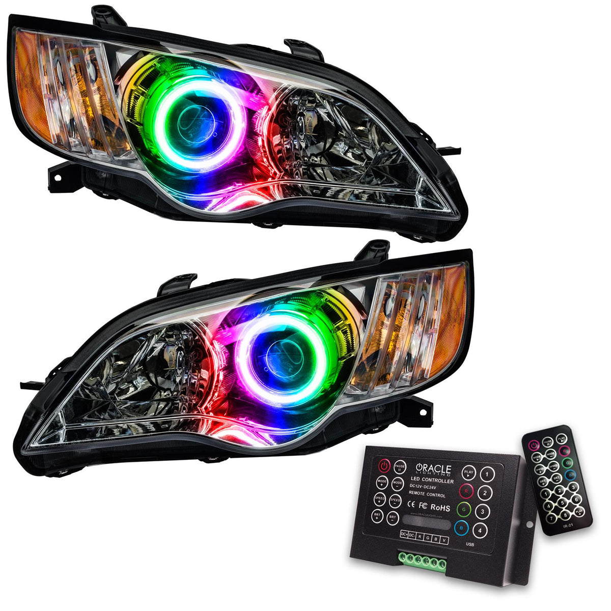 Oracle Lighting Smd Pre-Assembled Headlights, Colorshift 2.0 (2008-2009 Legacy) - 7206-333