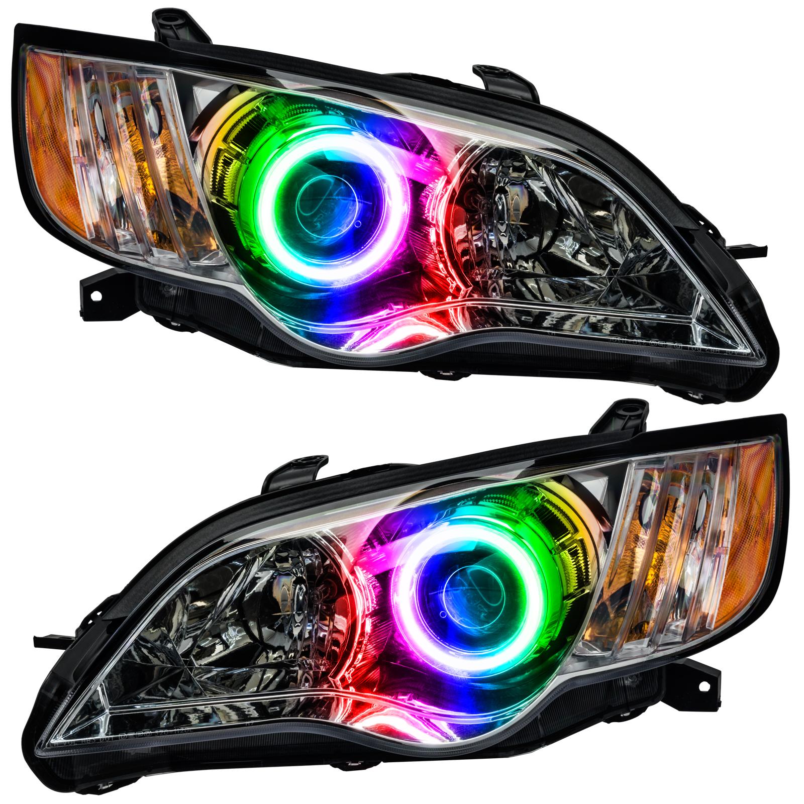 Oracle Lighting Smd Pre-Assembled Headlights, Colorshift - No Controller (2008-2009 Legacy) - 7206-334