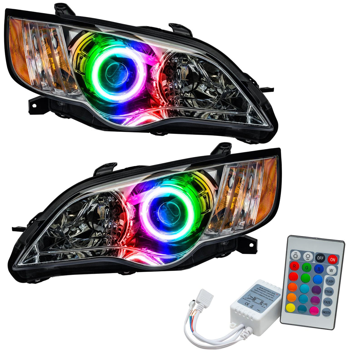 Oracle Lighting Smd Pre-Assembled Headlights, Colorshift - Simple (2008-2009 Legacy) - 7206-504