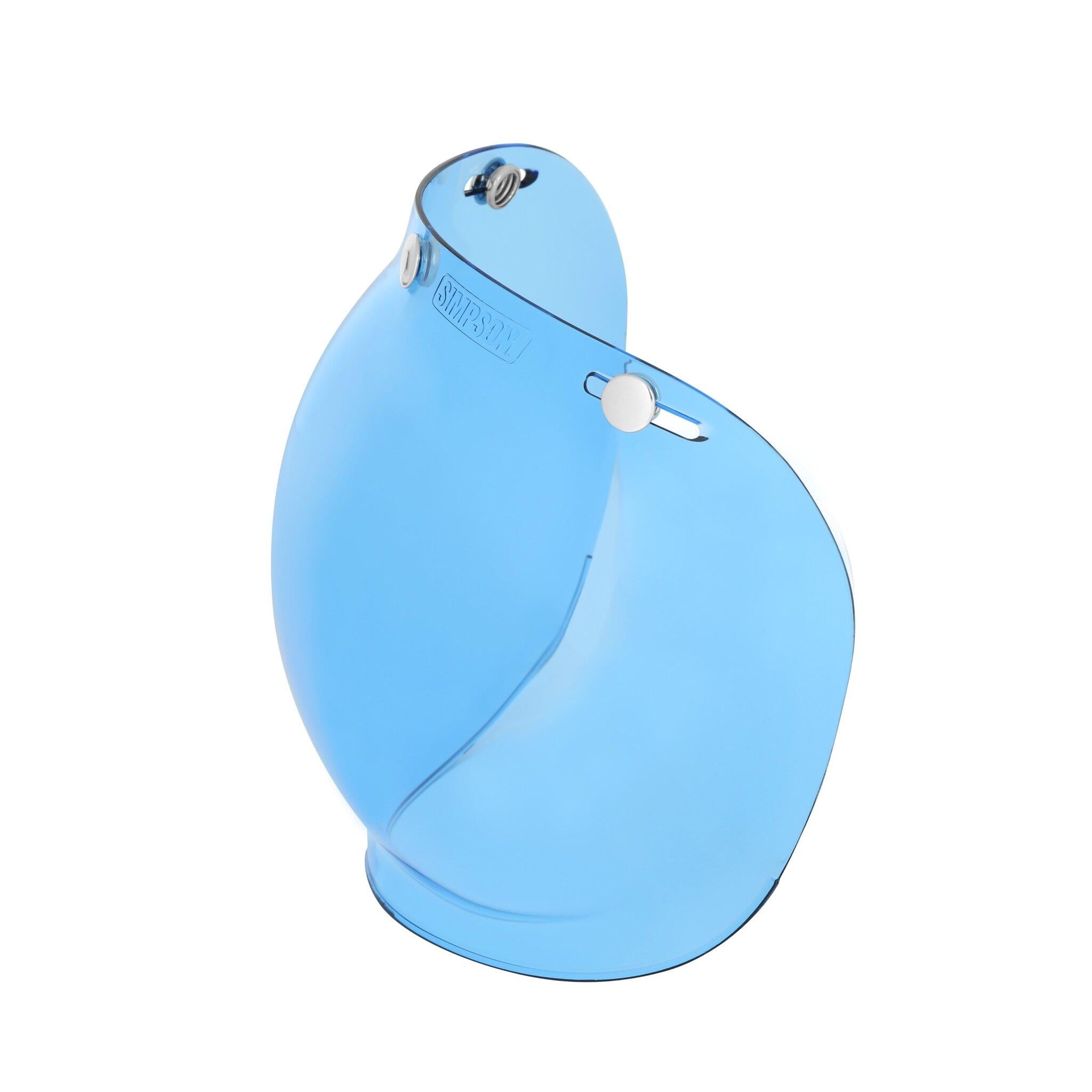 Simpson Racing 3-SNAP LE SHIELD BLUE - BUBB