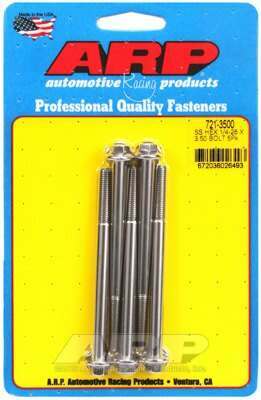 ARP 1/4-28 x 3.500 hex SS bolts - 721-3500