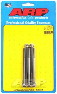 ARP 1/4-28 x 3.750 hex SS bolts - 721-3750