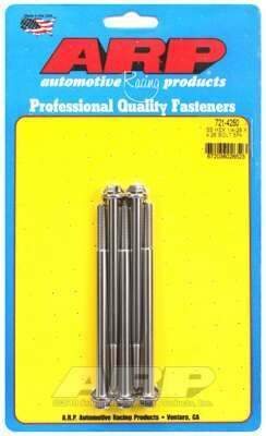 ARP 1/4-28 x 4.250 hex SS bolts - 721-4250