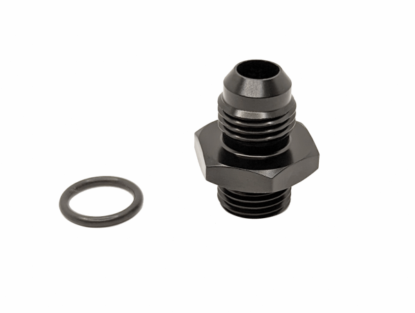 Fuelab Port Fitting Standard -6AN ORB to -6AN 37 flare - 72101