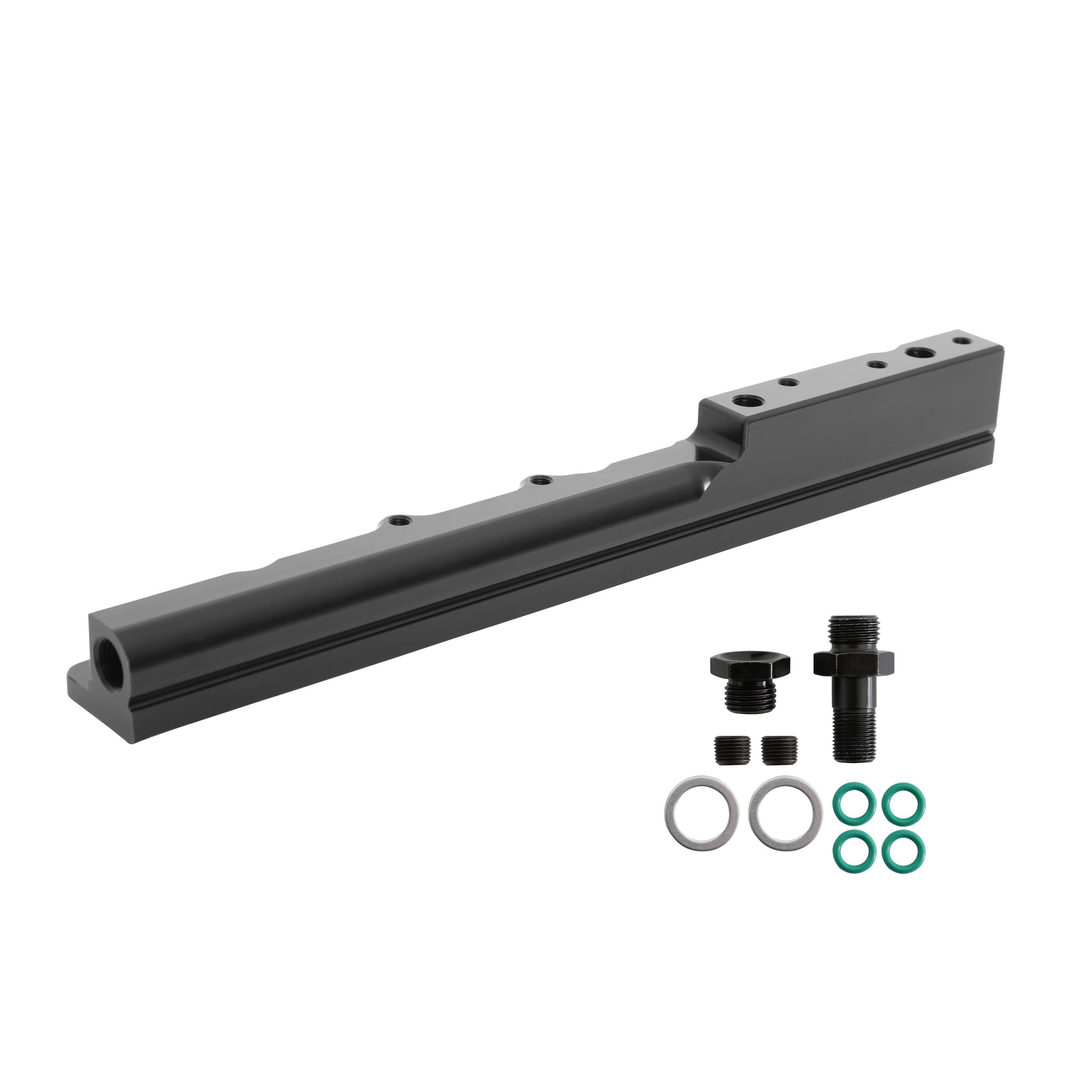 AEM Black Fuel Rail (99-00 Honda Civic Si) - 25-103BK