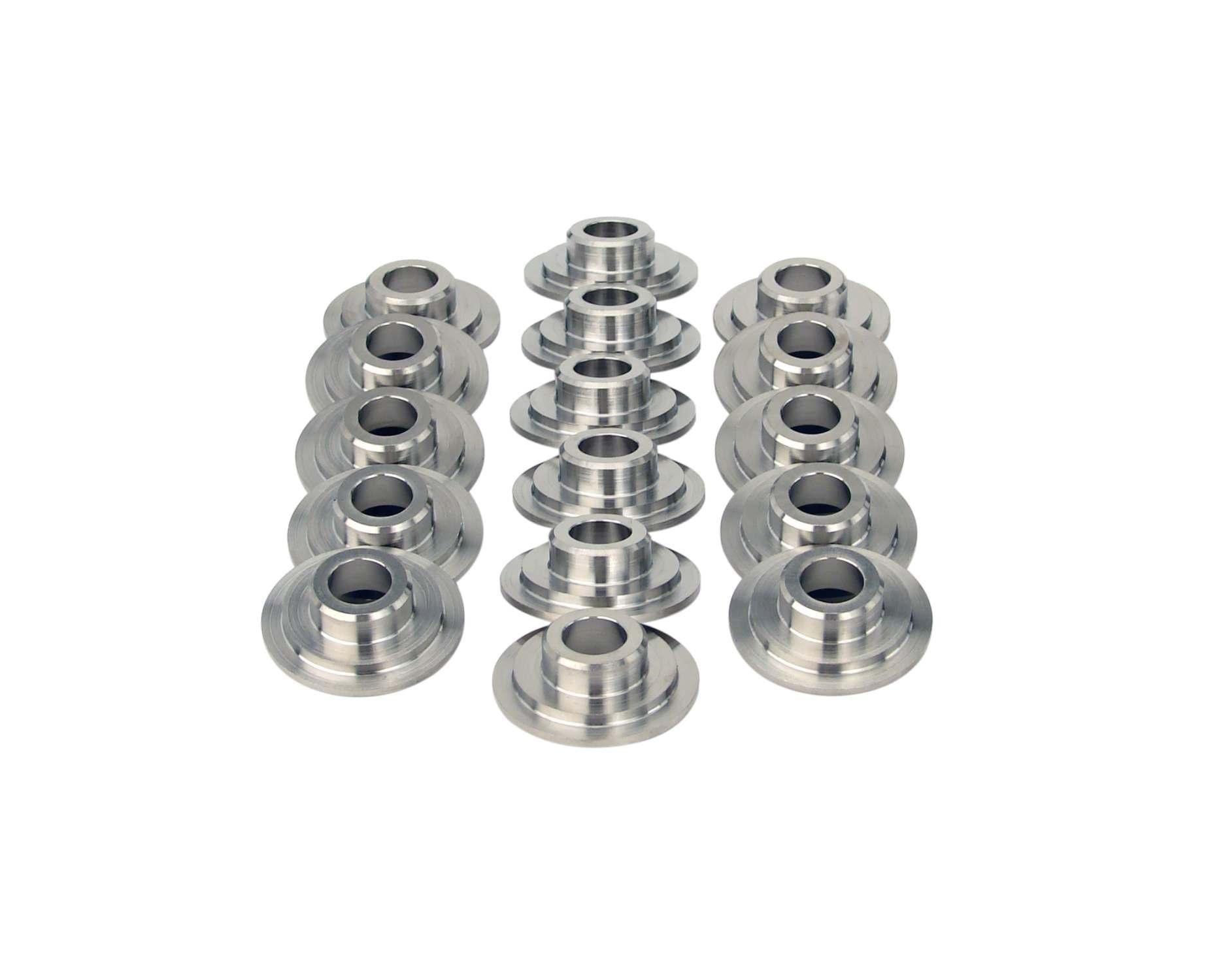 Comp Cams 10 Degree Titanium Retainer Set of 16 for 1.625" OD Triple Springs - 722-16