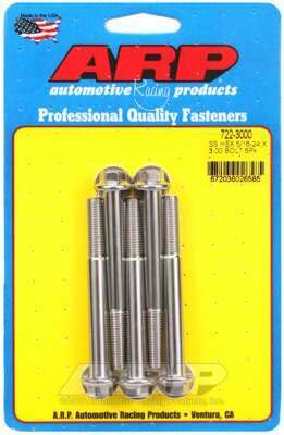 ARP 5/16-24 x 3.000 hex SS bolts - 722-3000