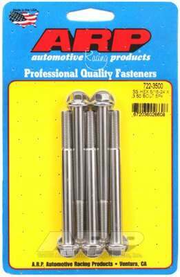 ARP 5/16-24 x 3.500 hex SS bolts - 722-3500
