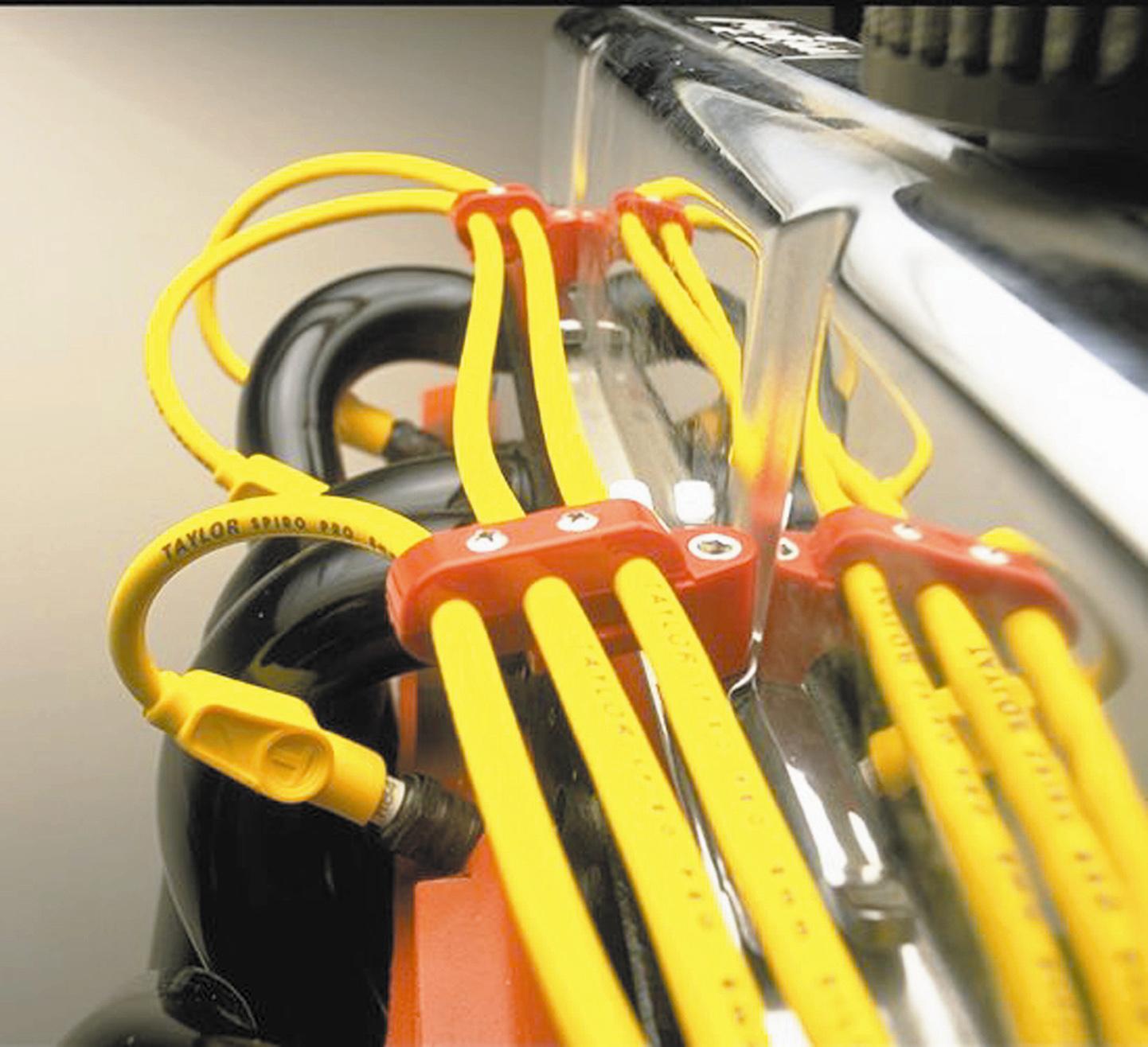 TAYLOR CABLE 7-8mm Horizontal Wire Loom Kit black - 42500