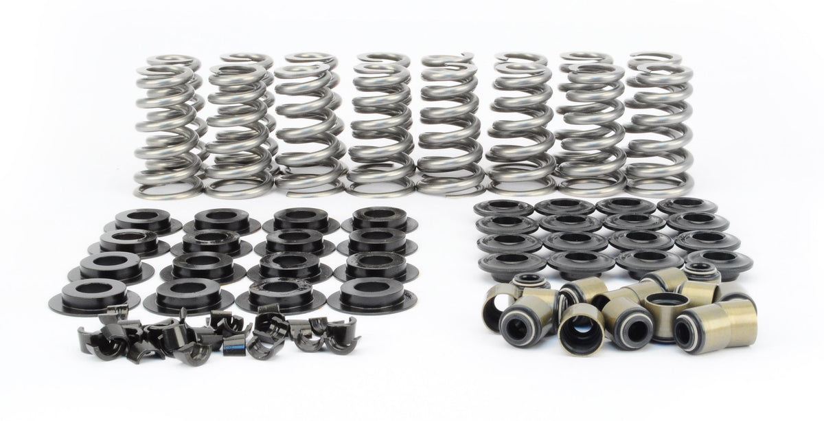 Comp Cams GM LS Conical Valve Spring Kit w/ Chromemoly Steel Retainers - 7228CS-KIT