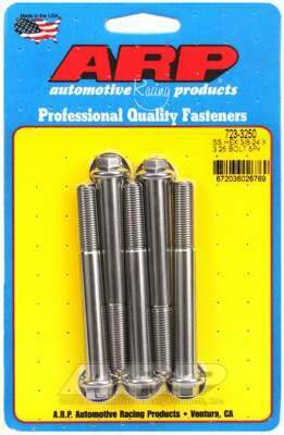 ARP 3/8-24 x 3.250 hex SS bolts - 723-3250