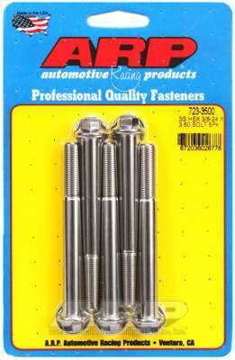 ARP 3/8-24 x 3.500 hex SS bolts - 723-3500