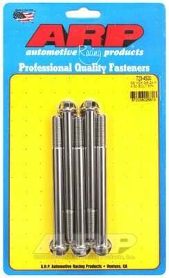ARP 3/8-24 x 4.500 hex SS bolts - 723-4500