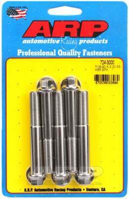 ARP 7/16-20 x 3.000 hex SS bolts - 724-3000