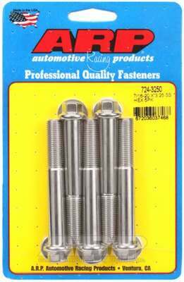 ARP 7/16-20 x 3.250 hex SS bolts - 724-3250