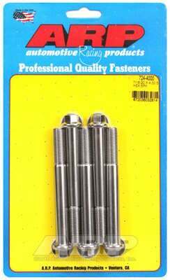 ARP 7/16-20 x 4.000 hex SS bolts - 724-4000