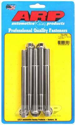 ARP 7/16-20 x 4.750 hex SS bolts - 724-4750