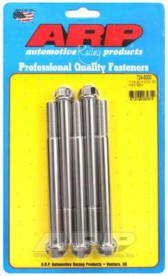 ARP 7/16-20 x 5.000 hex SS bolts - 724-5000