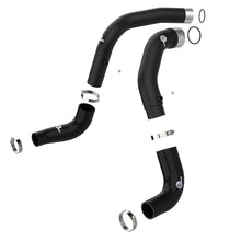 AFE BladeRunner 3 IN Aluminum Hot and Cold Charge Pipe Kit Black (Jeep Wrangler (JL) 20-21 V6-3.0L (td)) - 46-20434-B