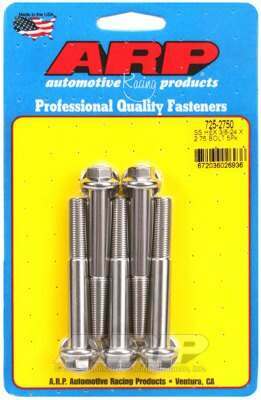 ARP 3/8-24 x 2.750 hex 7/16 wrenching SS bolts - 725-2750