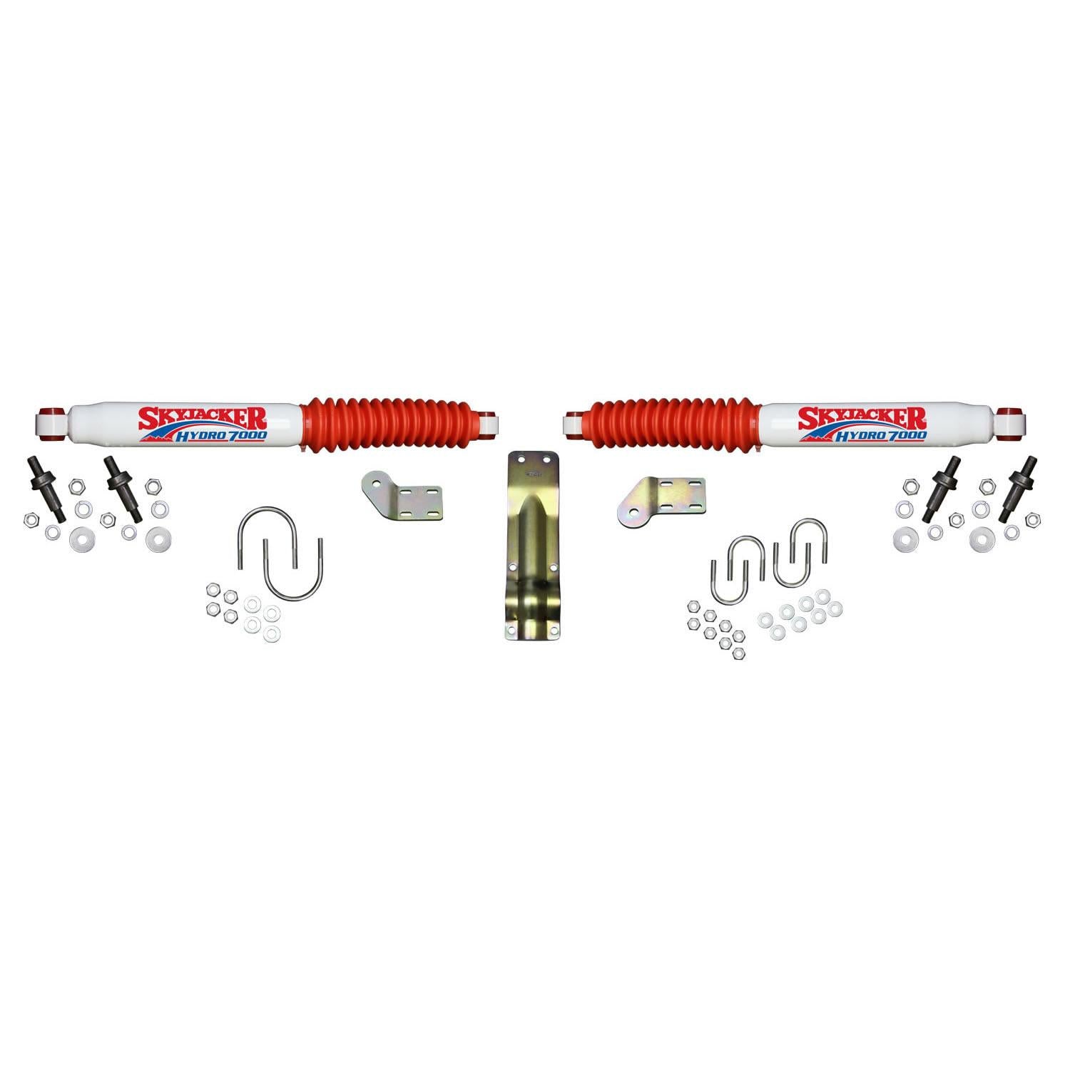 Skyjacker Steering Stabilizer Dual Kit For 4-8.5 Inch Lifts - 7254