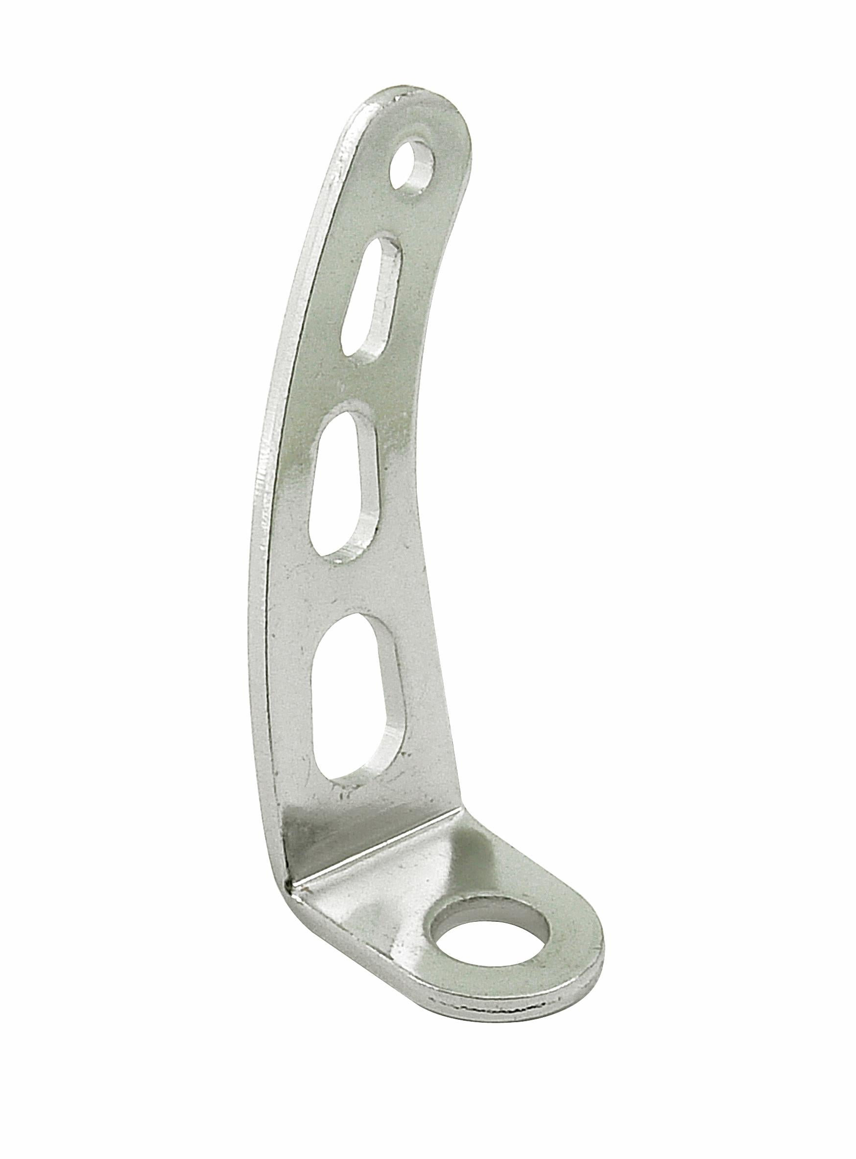 Mr. Gasket Chrome Throttle Spring Bracket.  - 3683