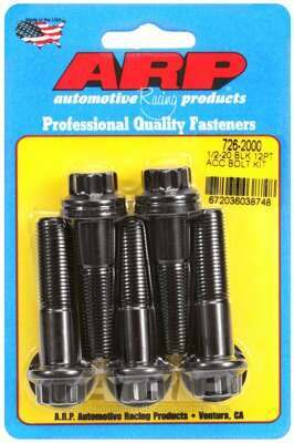 ARP 1/2-20 x 2.000 12pt black oxide bolts - 726-2000