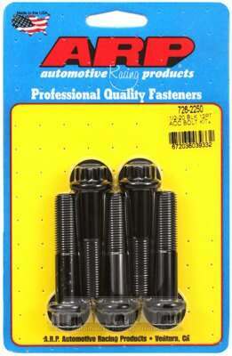 ARP 1/2-20 x 2.250 12pt black oxide bolts - 726-2250