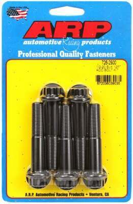 ARP 1/2-20 x 2.500 12pt black oxide bolts - 726-2500