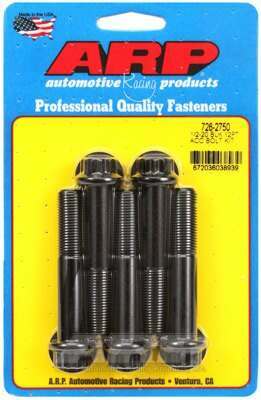 ARP 1/2-20 x 2.750 12pt black oxide bolts - 726-2750