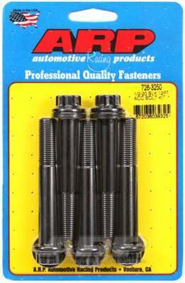 ARP 1/2-20 x 3.250 12pt black oxide bolts - 726-3250