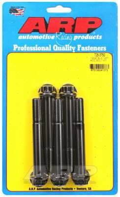 ARP 1/2-20 x 3.750 12pt black oxide bolts - 726-3750