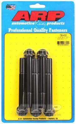 ARP 1/2-20 x 4.000 12pt black oxide bolts - 726-4000