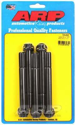 ARP 1/2-20 x 4.500 12pt black oxide bolts - 726-4500