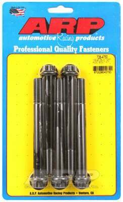ARP 1/2-20 x 4.750 12pt black oxide bolts - 726-4750