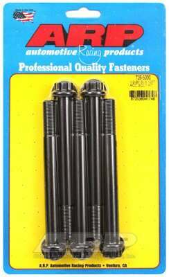 ARP 1/2-20 x 5.000 12pt black oxide bolts - 726-5000